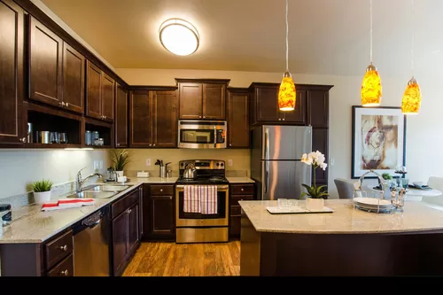 Siena Kitchen with Stainless Steel Appliances - Siena Apartment Homes