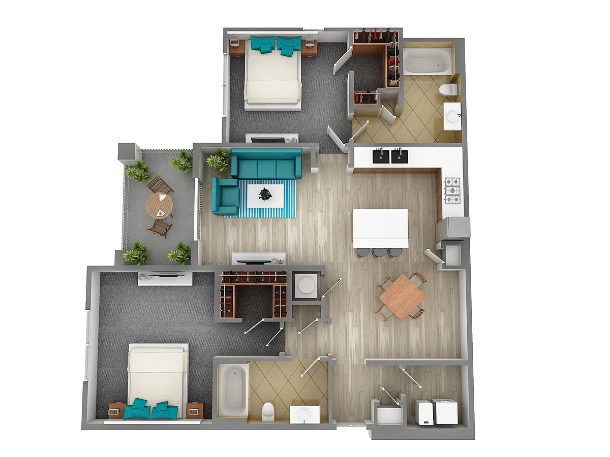 Floor plan B2