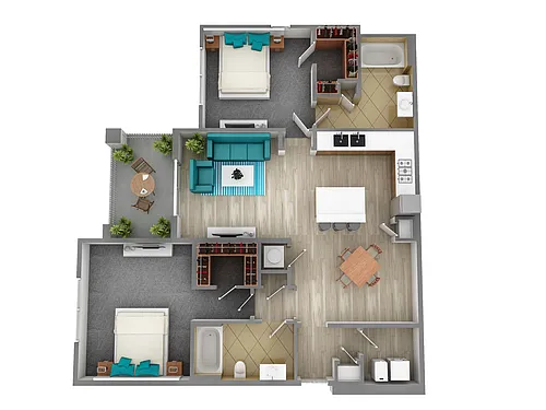 Floor plan B2