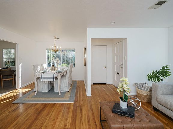 living/dining area (staged)