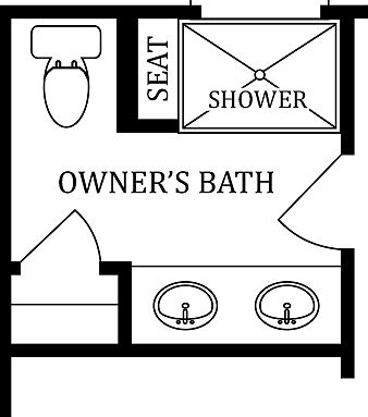 Second Floor Opt. Venetian-Style Owner s Bath