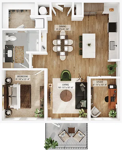 Floor plan A17