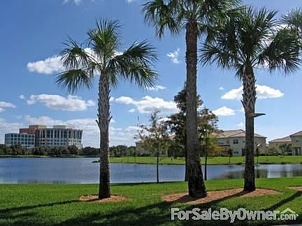 Lagoon near Entrance of Gated Community.