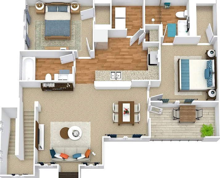 The Manor Homes of Arborwalk Apartments — Photo 40