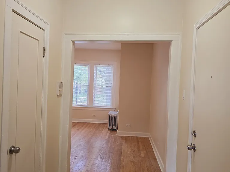 Entryway and closet