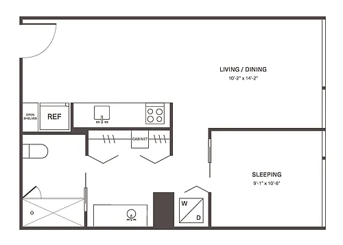 Floor plan M2A