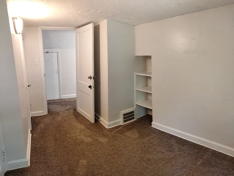 Bedroom #2 on 2nd floor with closet and built-in storage