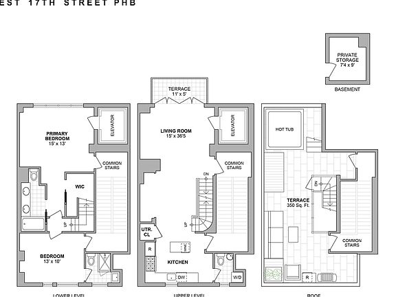 2nd image of 136 West 17th #Phb