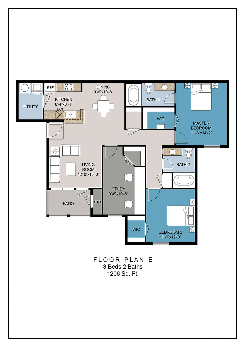Floor plan E