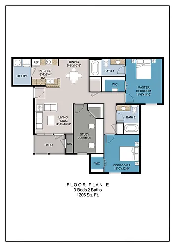 Floor plan E