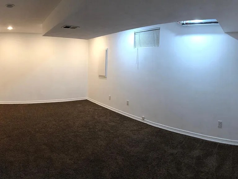 Basement living area very big, another room area to the left (not shown in photo)