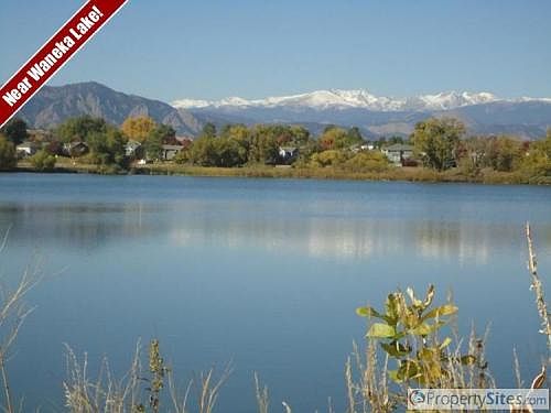 Lake and mountains from path