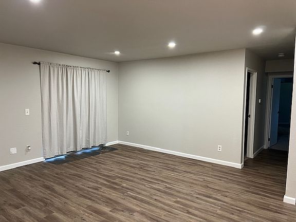 living room and hallway to bedrooms