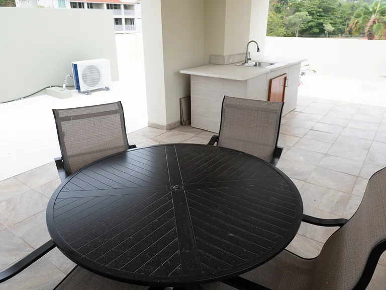 Roof terrace
