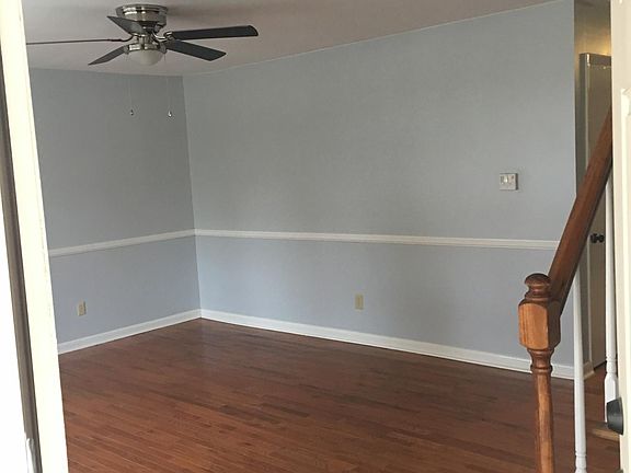 Living room hardwood floor.