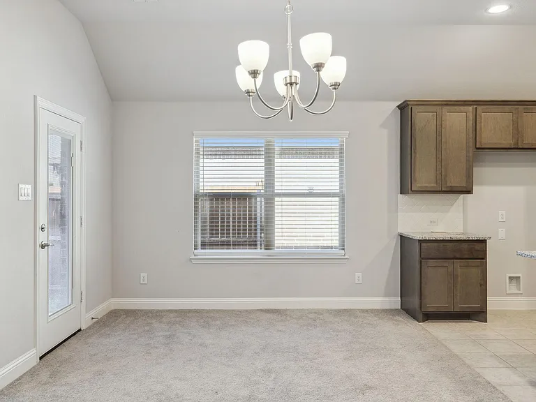 Formal Dining area and Patio Door