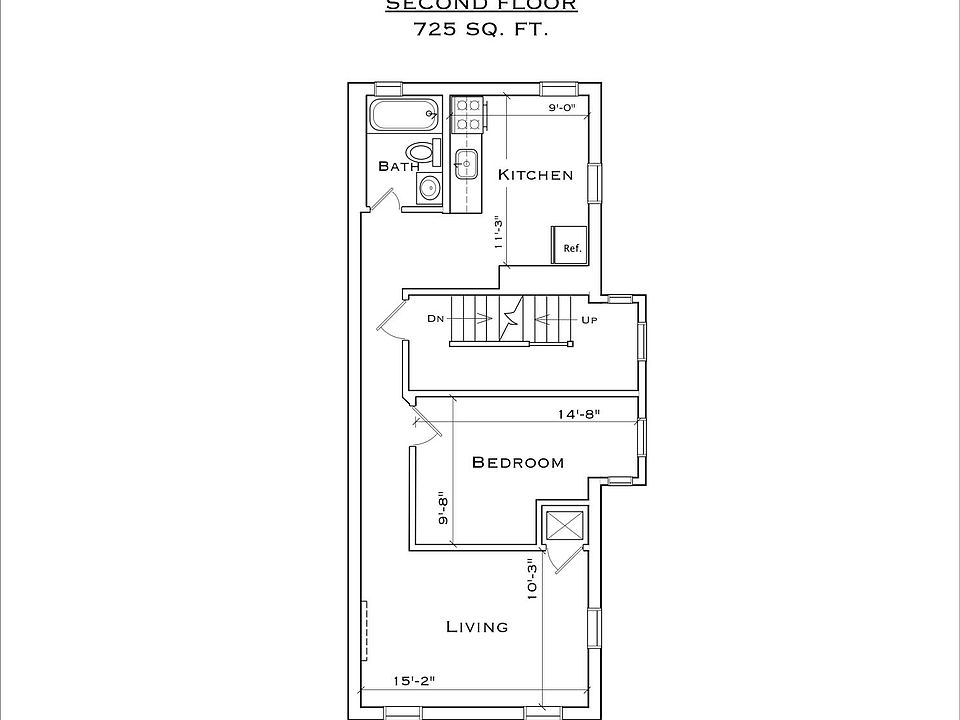 1st image of 912 N Adams St APT 2