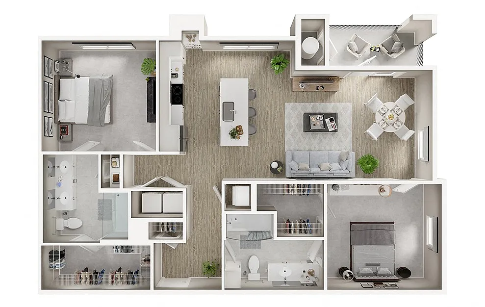 Floor plan B2