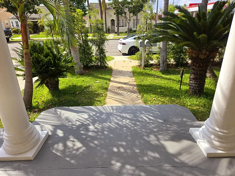 View from front door