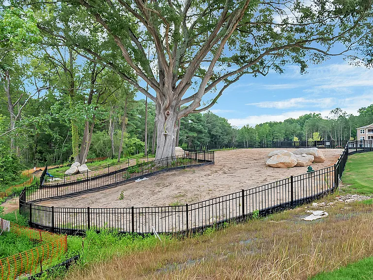 Off-leash, fenced in dog park for the furry friends on-site