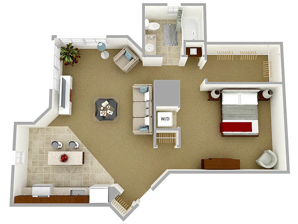 Floor plan The Broadway