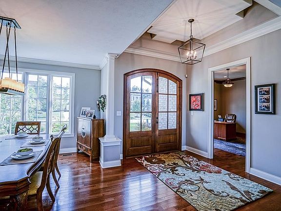 Beautiful front entrance