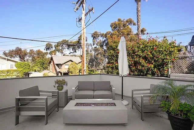 Community patio area