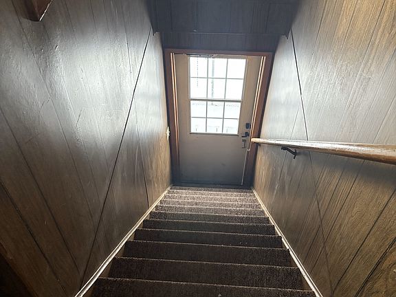 Stairs up to the unit