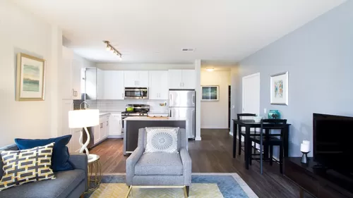 Open layouts with flexible living spaces - Modera Natick Center