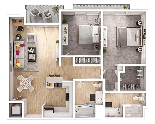 Floor plan B2B