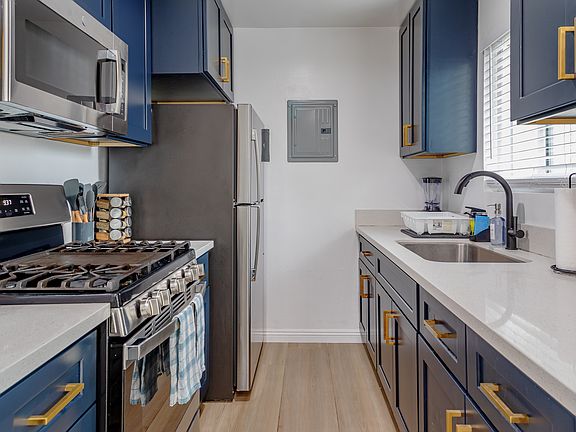Remodeled fully stocked kitchen to be your home away from home.