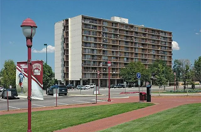 Directly across from the DU Richie Center