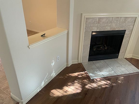 Fireplace in living room