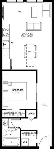 Floor plan 406