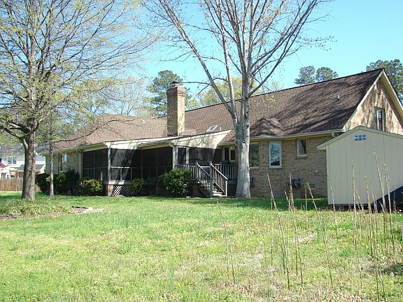 Exterior back and storage shed