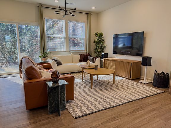 First floor - living room shown