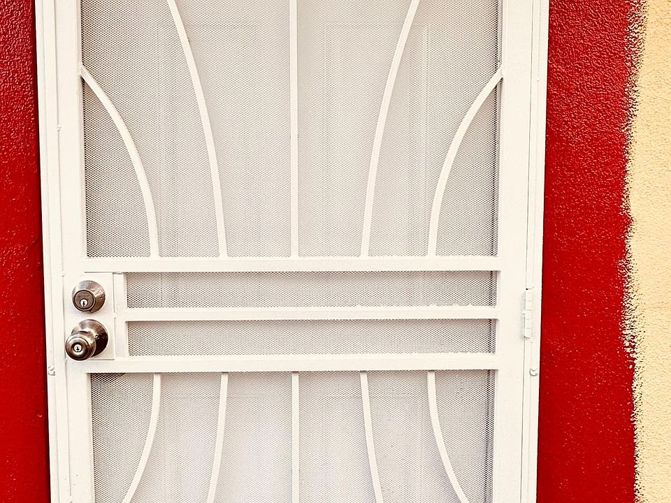 new security doors and new paint job pending the recent rain showers.