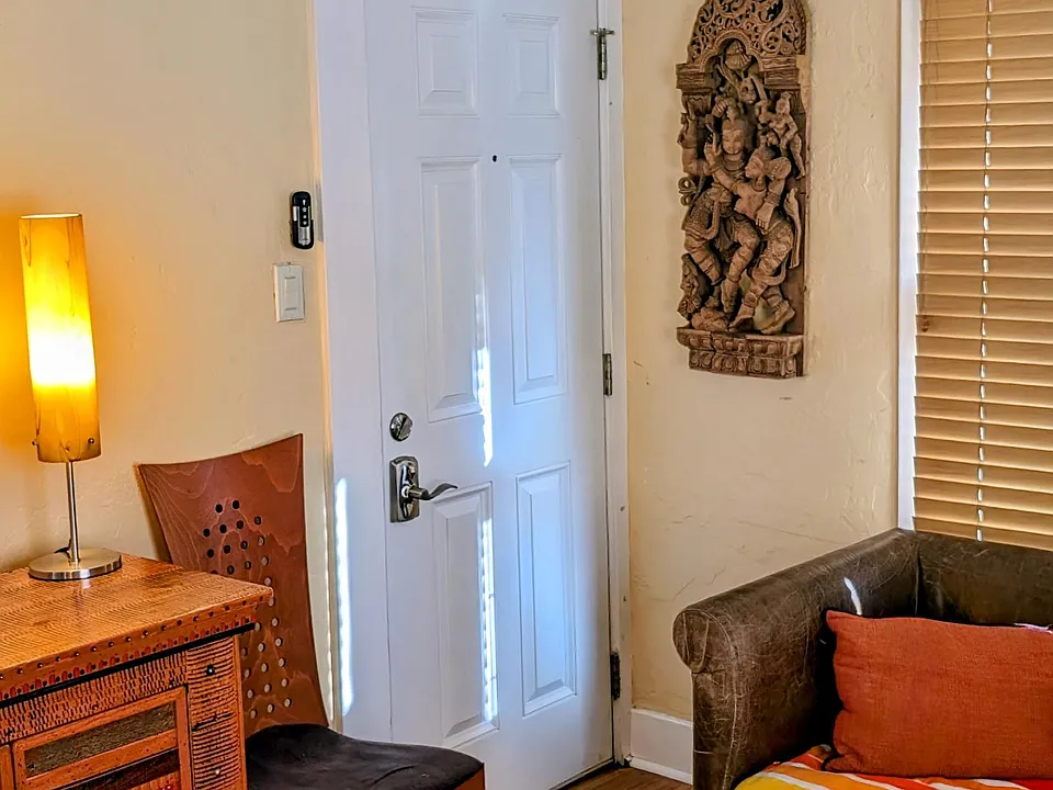 This photo was taken January 4, 2024. It shows the furniture now in apartment #1.