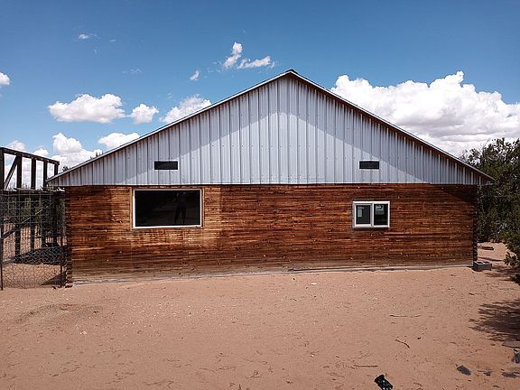 New metal on gable ends