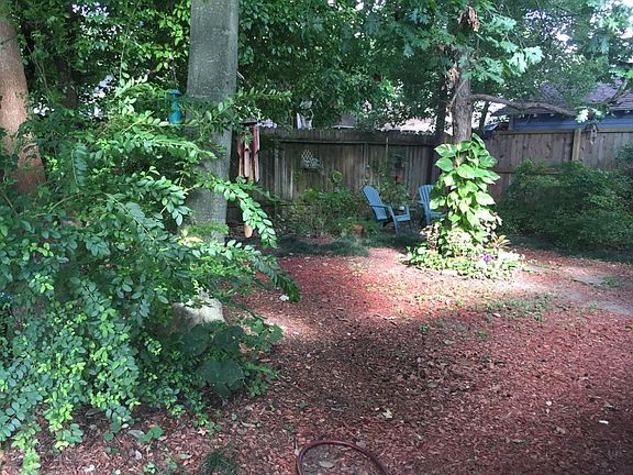 Nice shaded backyard