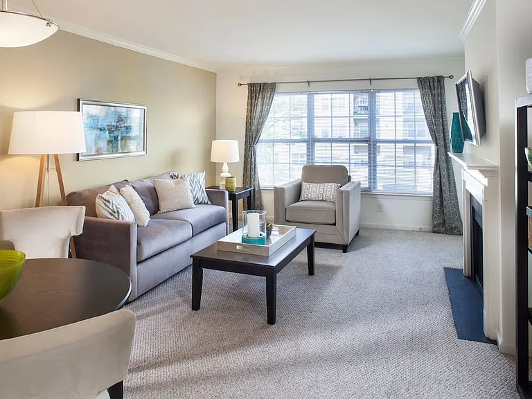 River Mews Building Renovated Living-Dining