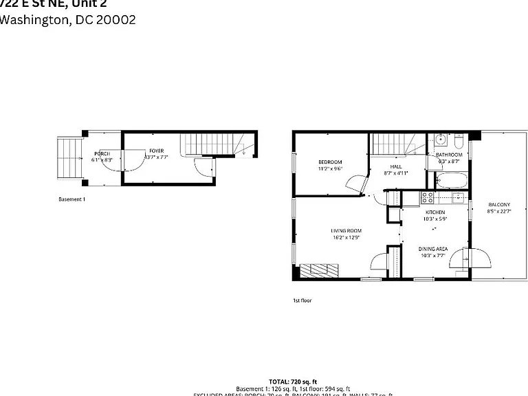 722 E St NE #2 — Photo 26