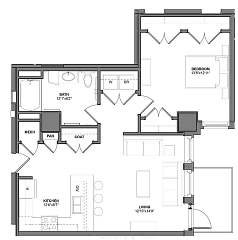 Floor plan I-DD6