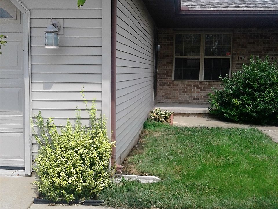 Front entrance to duplex