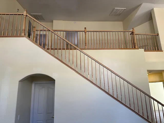 Wood railings