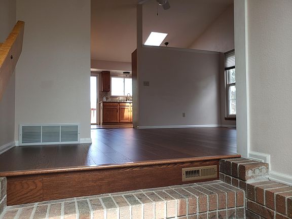 entry steps into living room