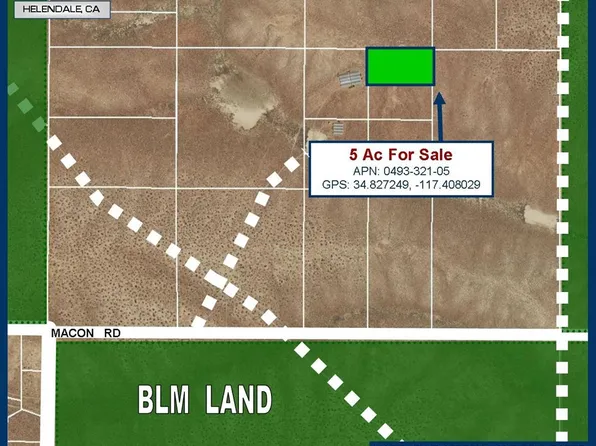 Near Macon Rd, Helendale, CA 92342
