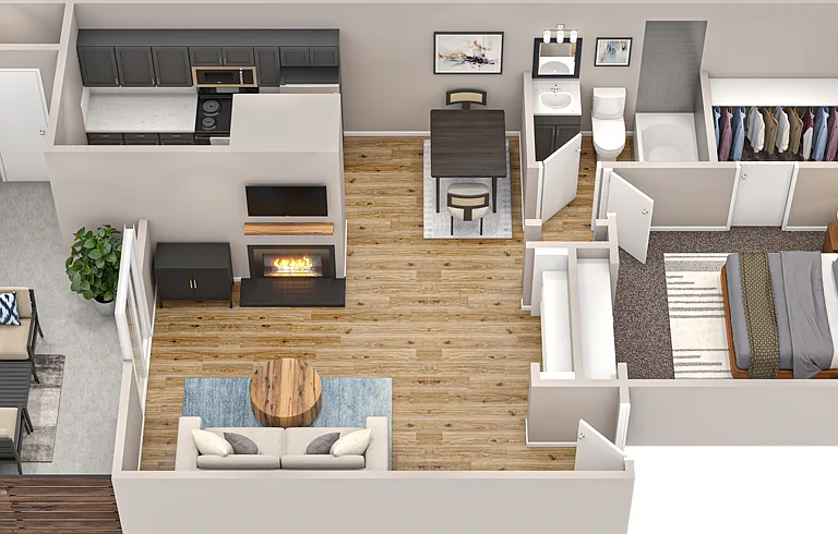 Flintridge Apartment Homes — Photo 2