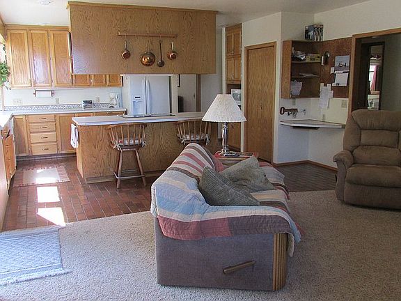 Upstairs kitchen/ family roo