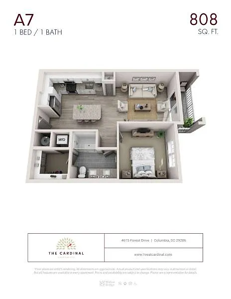 Floor plan A7